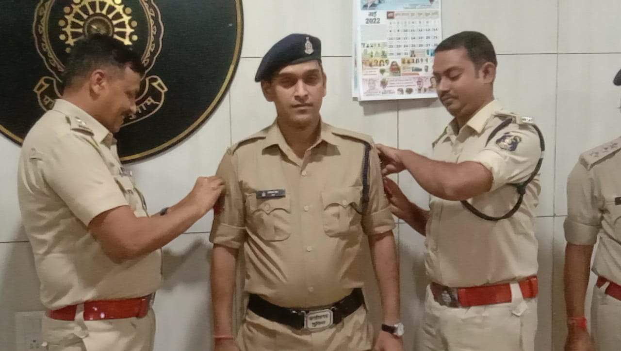 9 आरक्षक बने प्रधान आरक्षक