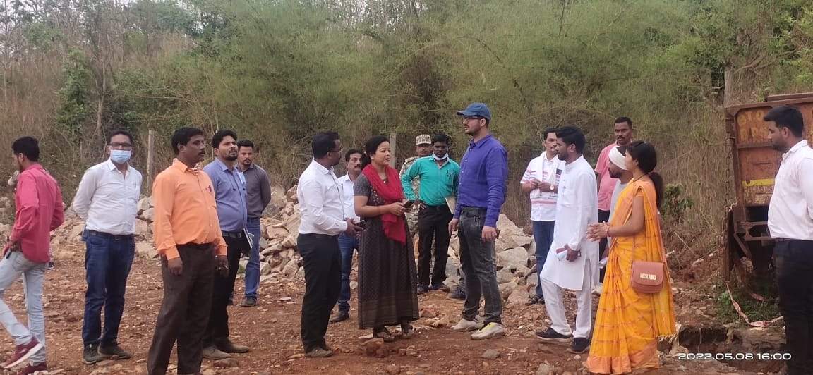 कलेक्टर ने नगर का किया निरीक्षण