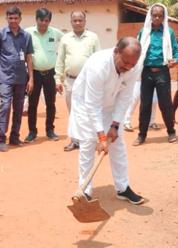 सवा 3 करोड़ के विकास कार्यों का विधायक ने किया भूमिपूजन-लोकार्पण