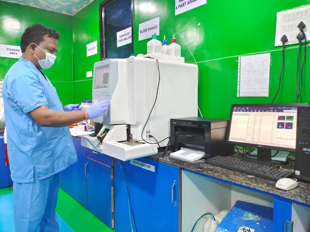आधुनिक सुविधाओं से लैस हुआ जिला अस्पताल का लैब