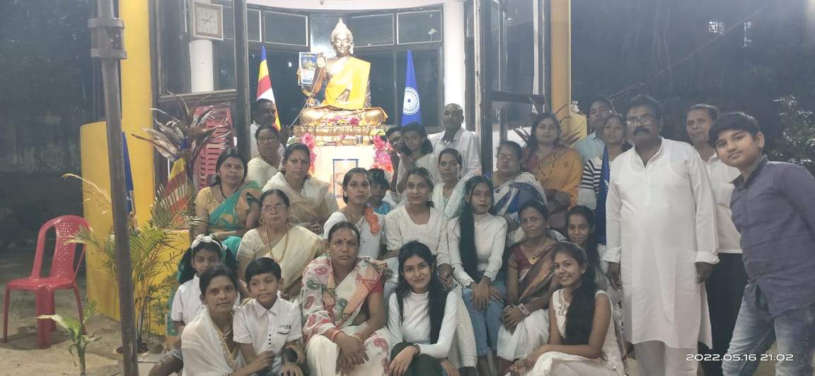 धूमधाम से मनी बुद्ध पूर्णिमा