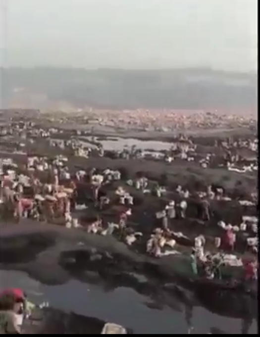 कुछ खदानों से सैकड़ों लोग मिलकर कर रहे हैं खुलेआम कोयला चोरी