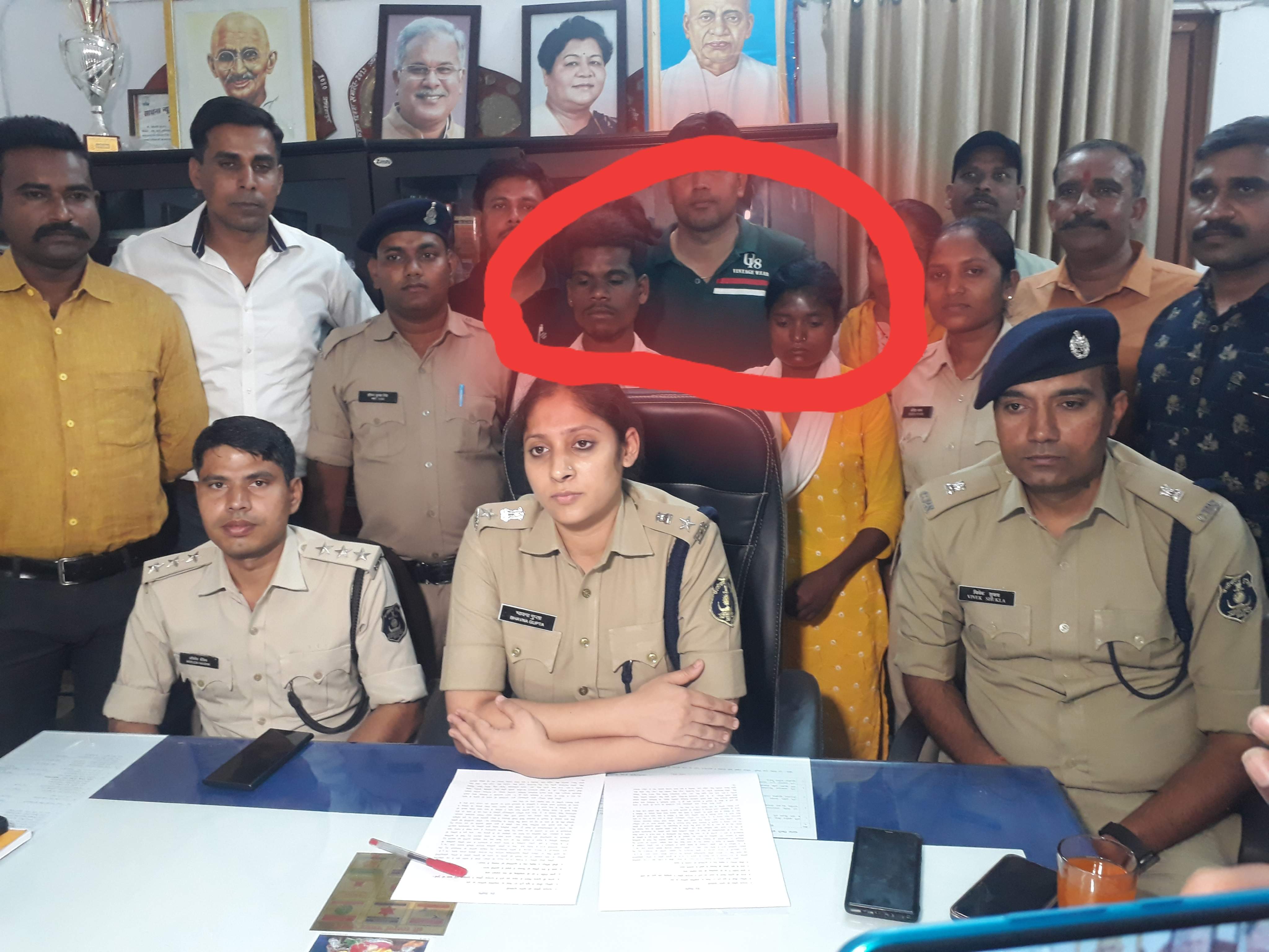 नाबालिग से रेप, दंपत्ति ने मिलकर की हत्या, रायगढ़ से गिरफ्तार