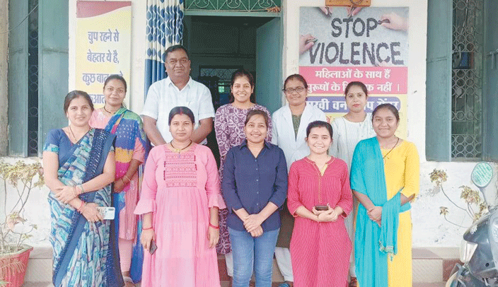 कलेक्टर ने किया सखी वन स्टॉप सेंटर का निरीक्षण कलेक्टर ने किया सखी वन स्टॉप सेंटर का निरीक्षण