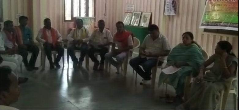 अजजा मोर्चा जिला कार्यसमिति बैठक में कई निर्णय