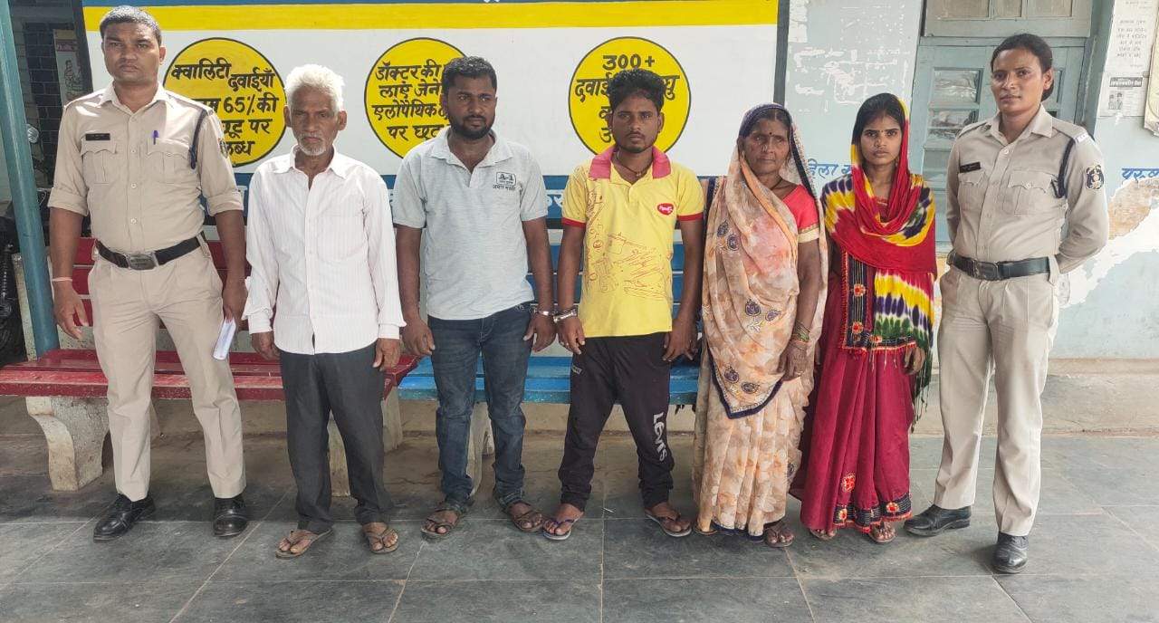 दहेज प्रताडऩा : नवविवाहिता को आत्महत्या के लिए किया प्रेरित, 5 गिरफ्तार