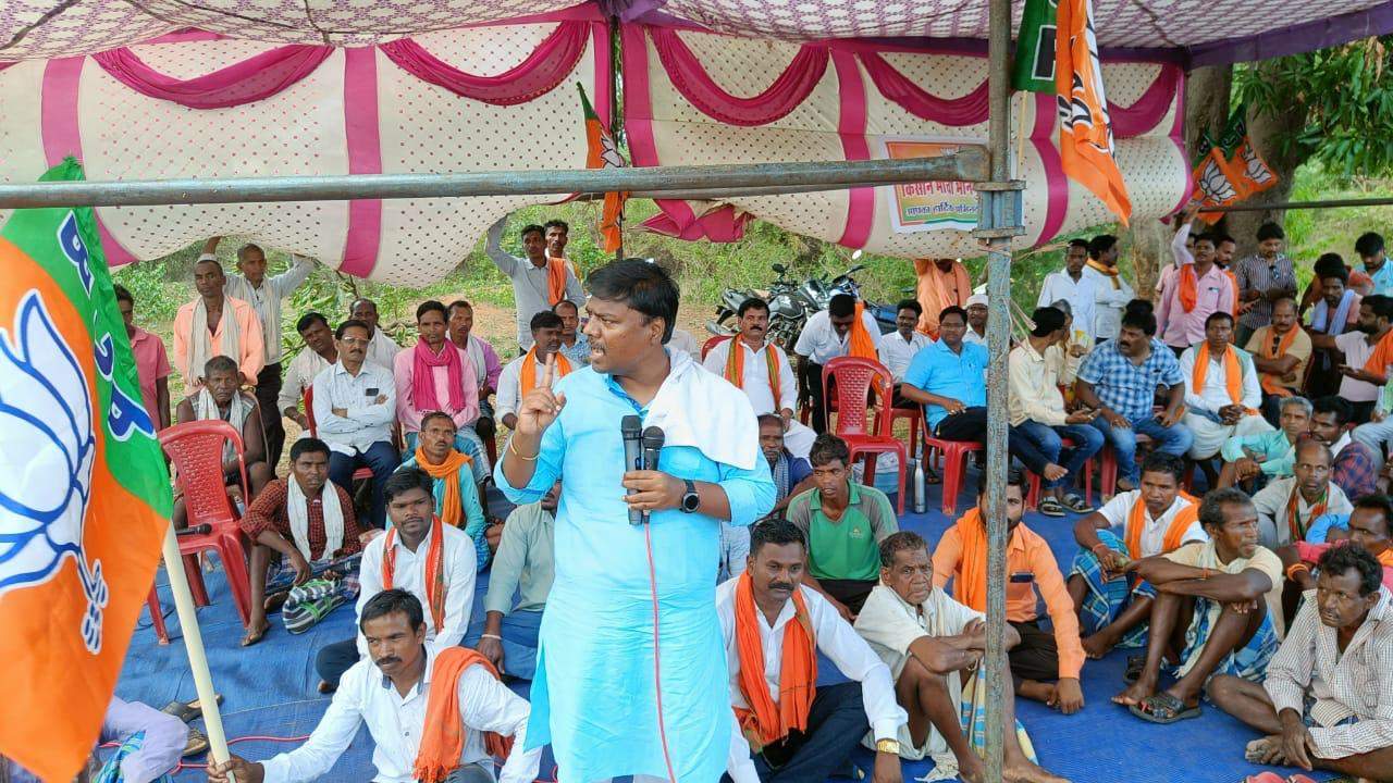 कालाबाजारी बंद कर किसानों को खाद-बीज उपलब्ध कराए प्रदेश सरकार-केदार कश्यप