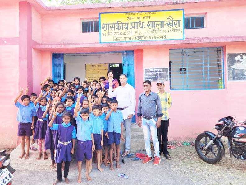 जिलेभर में धूमधाम से मनाया शाला प्रवेशोत्सव