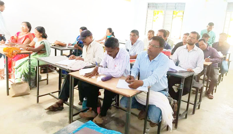 कंदाड़ी में तीन दिनी संकुल स्तरीय प्रशिक्षण आयोजित