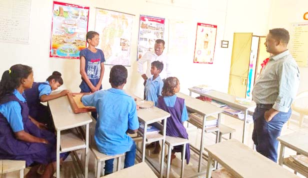 निरीक्षण में स्कूल दुरुस्त निरीक्षण में स्कूल दुरुस्त