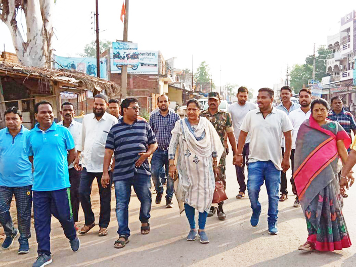 नपं के निरीक्षण के लिए गए कलेक्टर, गोठान में खाद नहीं बनाने पर जताई नाराजगी