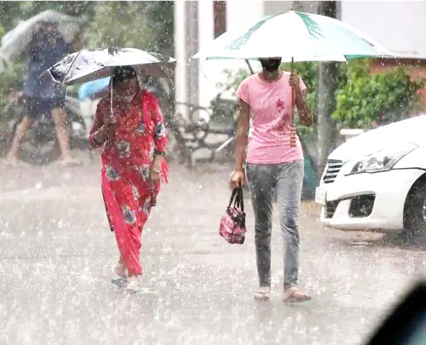 बारिश के लिए 3 सिस्टम, आज देर-शाम अच्छी बारिश के आसार