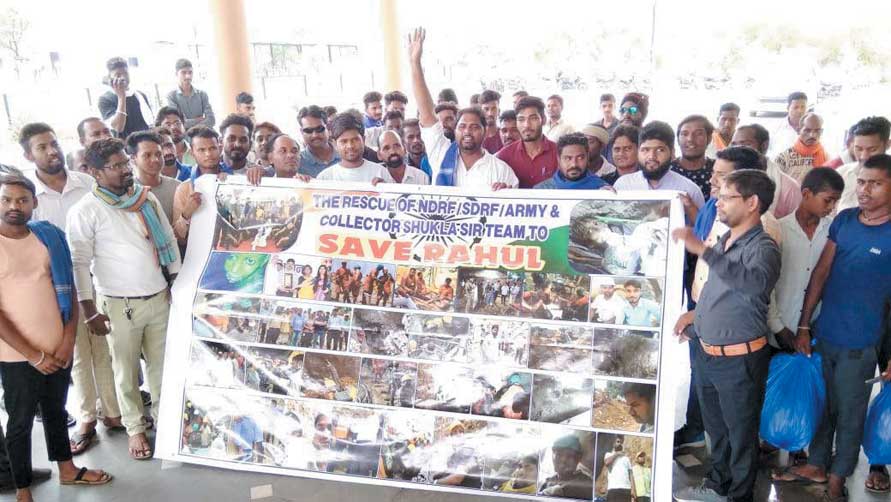 राहुल के सकुशल बाहर निकाले जाने पर हर तरफ खुशी, लोगों में एकजुटता-भाईचारे का माहौल