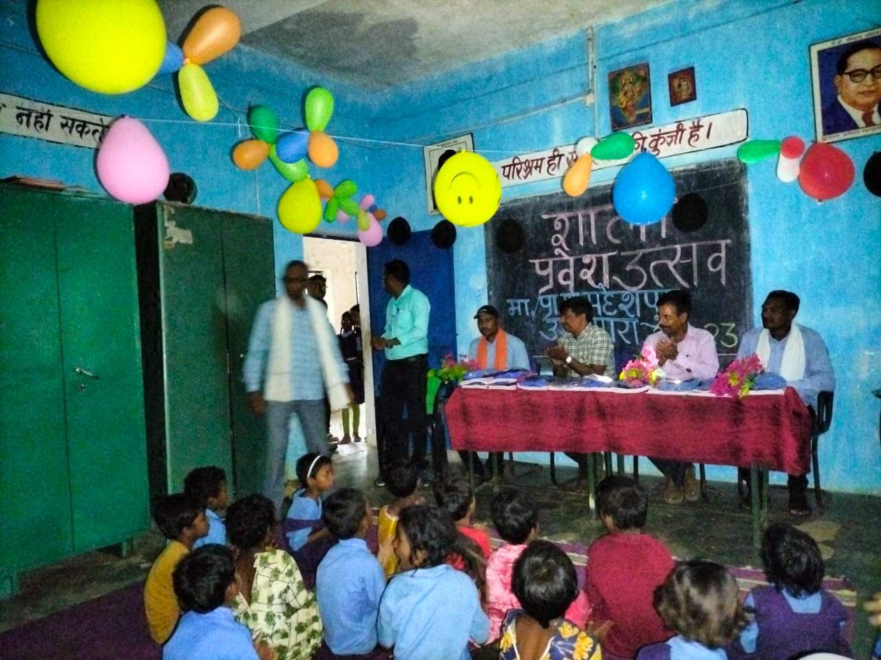 महेशपुर प्राथमिक-माध्यमिक स्कूलों में मनाया गया शाला प्रवेश उत्सव महेशपुर प्राथमिक-माध्यमिक स्कूलों में मनाया गया शाला प्रवेश उत्सव