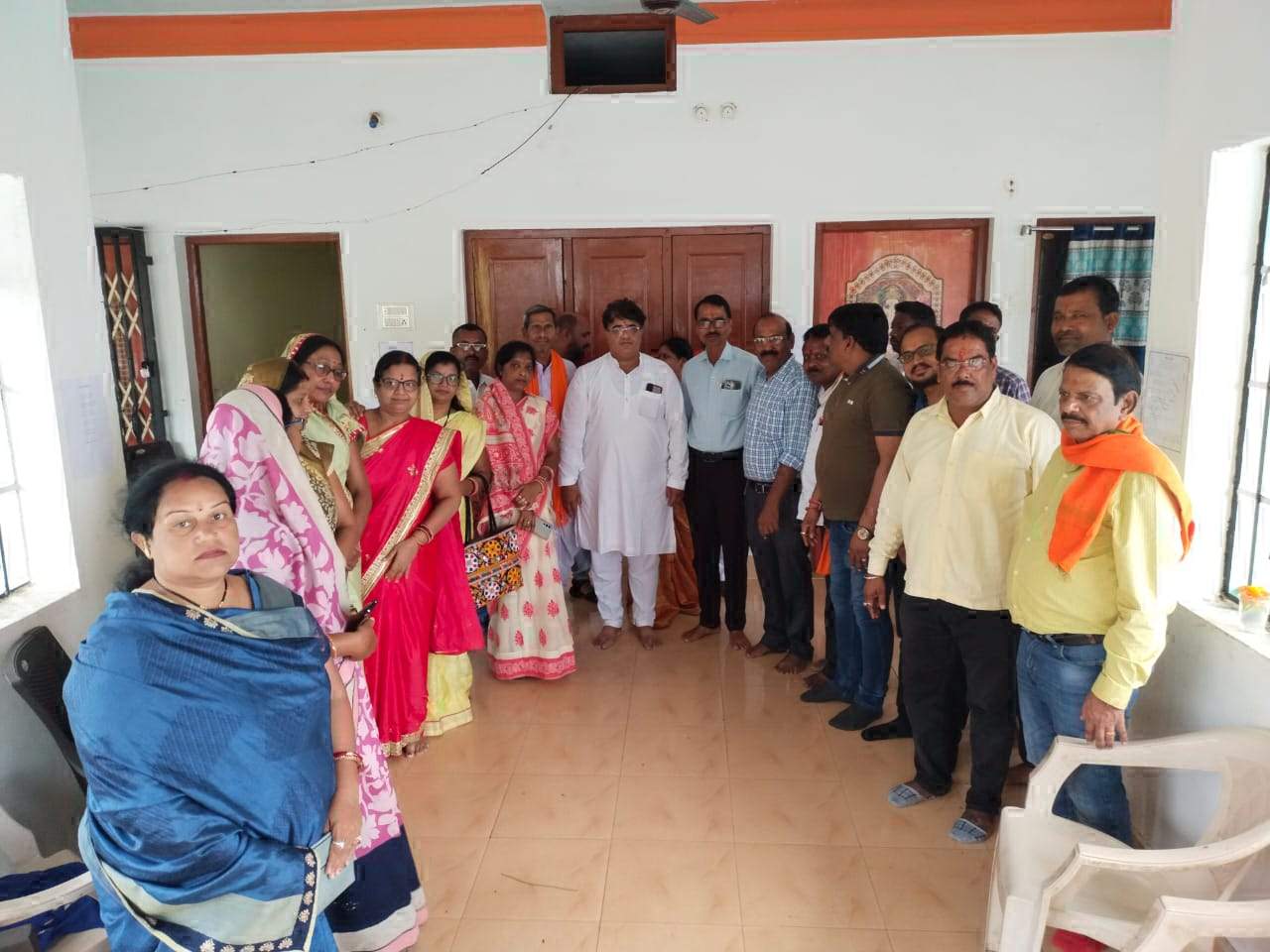 भाजपा के वरिष्ठजनों का सम्मान