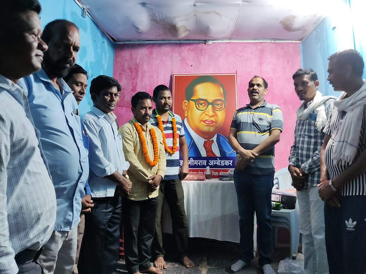 बाबा साहेब सेवा संस्था कोंडागांव के मुकेश अध्यक्ष व पुष्कर उपाध्यक्ष बाबा साहेब सेवा संस्था कोंडागांव के मुकेश अध्यक्ष व पुष्कर उपाध्यक्ष