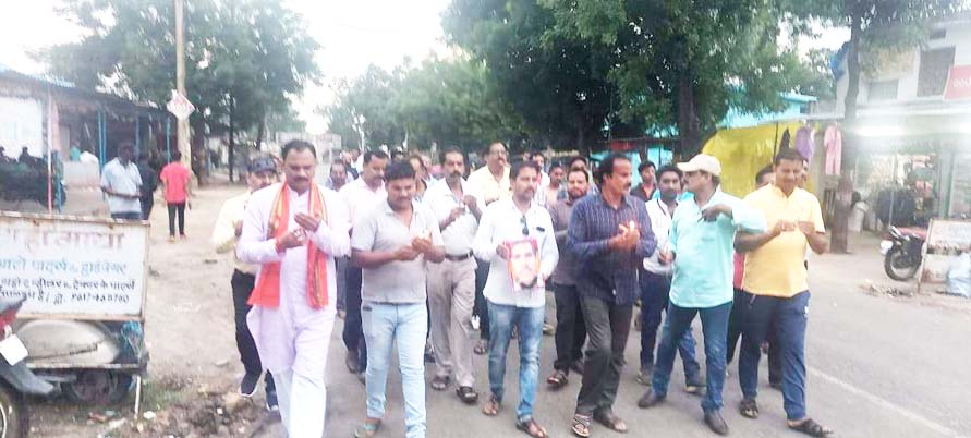 कन्हैया लाल की हत्या के विरोध में कैंडल मार्च निकाला कन्हैया लाल की हत्या के विरोध में कैंडल मार्च निकाला