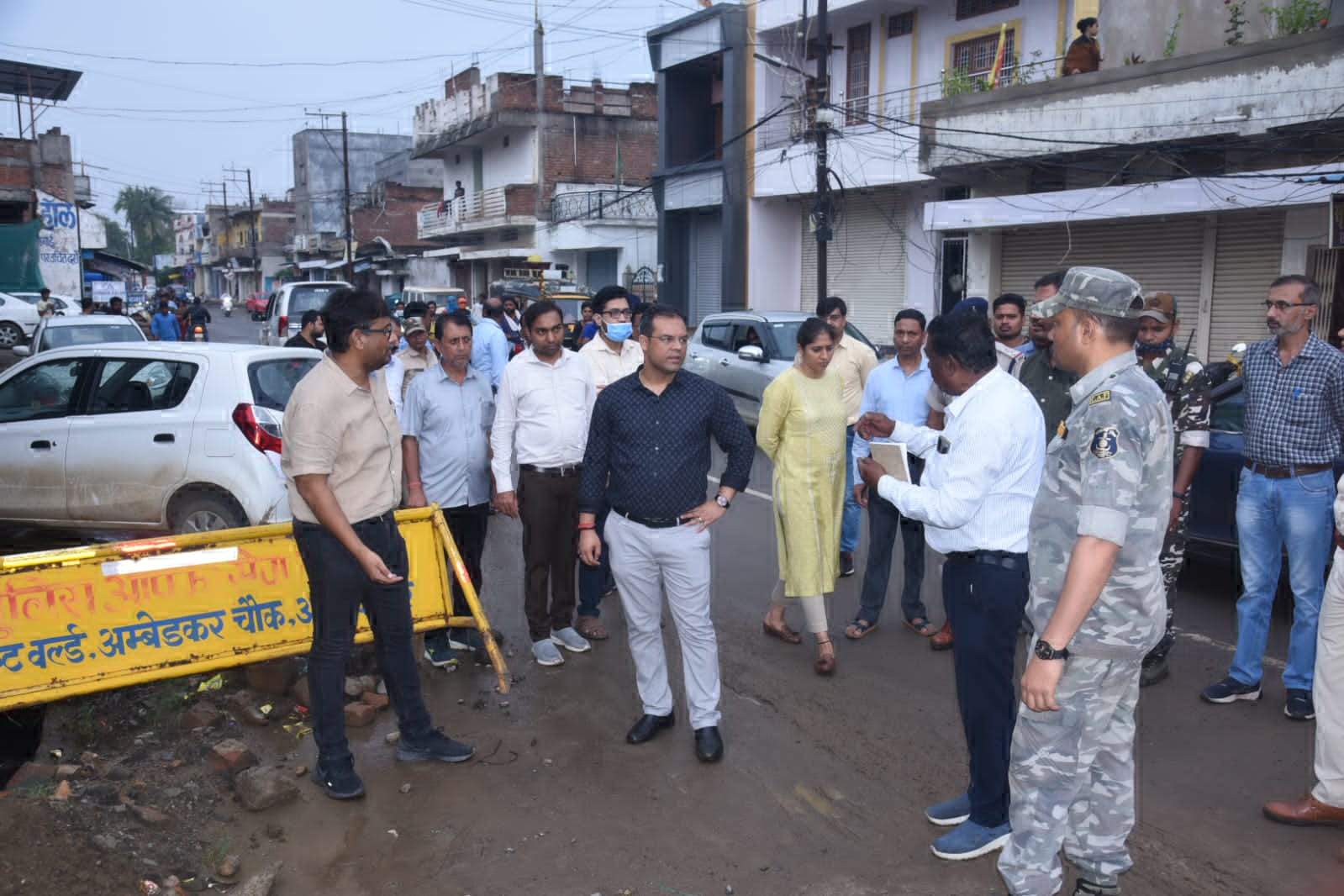 गुदरी बाजार में सब्जी विक्रेताओं के दुकानों की होगी नंबरिंग