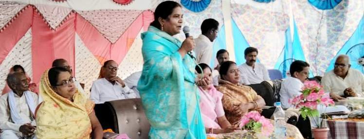 चटौद में माँ कर्मा की मूर्ति की प्राण-प्रतिष्ठा