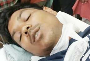 चार पहिया वाहन से कुचल कर जान से मारने की कोशिश