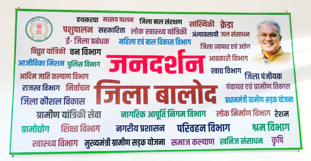 नए स्वरूप में शुरू हुआ बालोद कलेक्टोरेट में जनदर्शन नए स्वरूप में शुरू हुआ बालोद कलेक्टोरेट में जनदर्शन