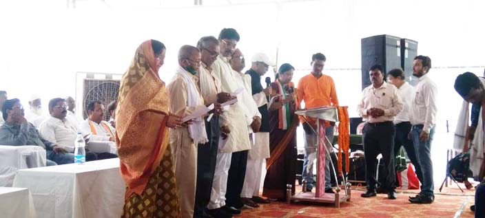 भारसाधक समिति के पदाधिकारियों का शपथ ग्रहण समारोह