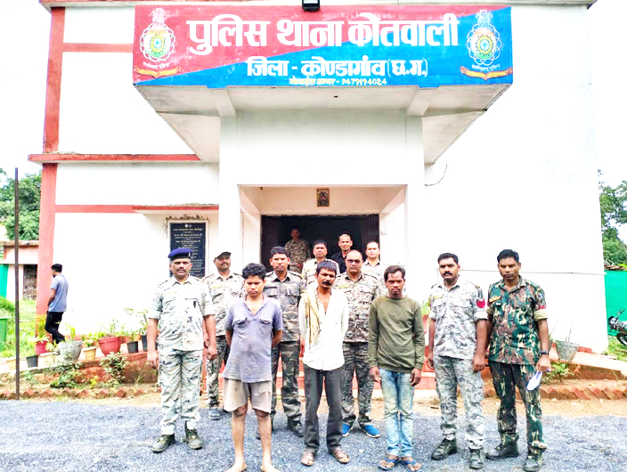 चोरी के 3 आरोपी गिरफ्तार चोरी के 3 आरोपी गिरफ्तार