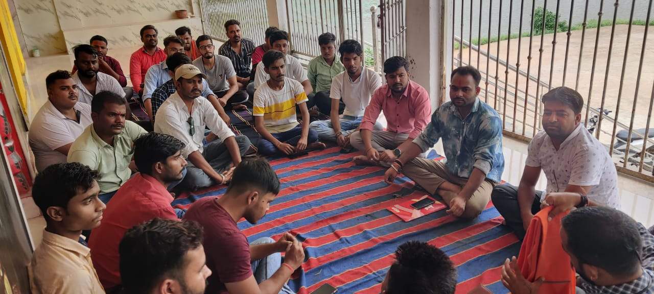 विहिप बजरंग दल प्रतापपुर प्रखंड में नई कार्यकारिणी गठित