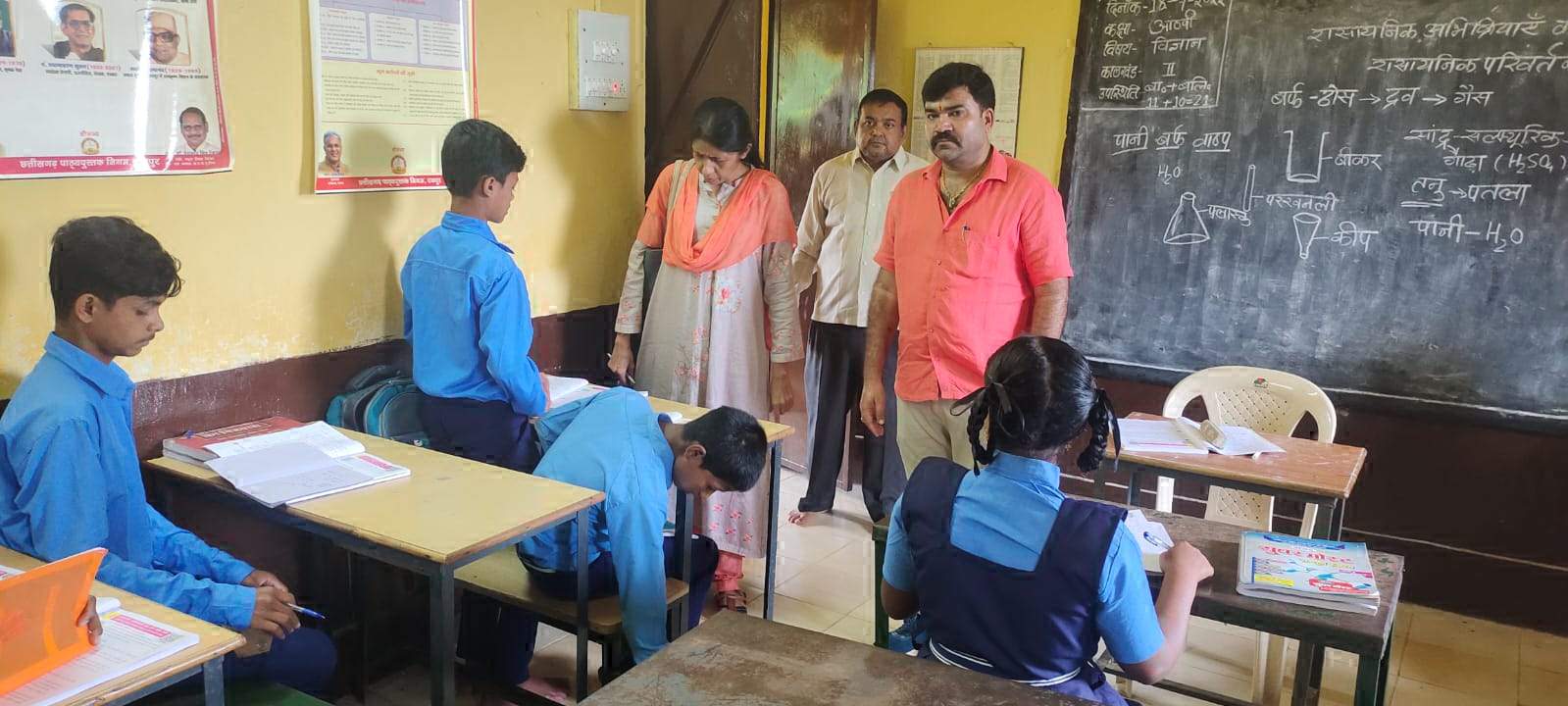 संकुल समन्वयक को तीन कालखंड पढ़ाने निर्देश