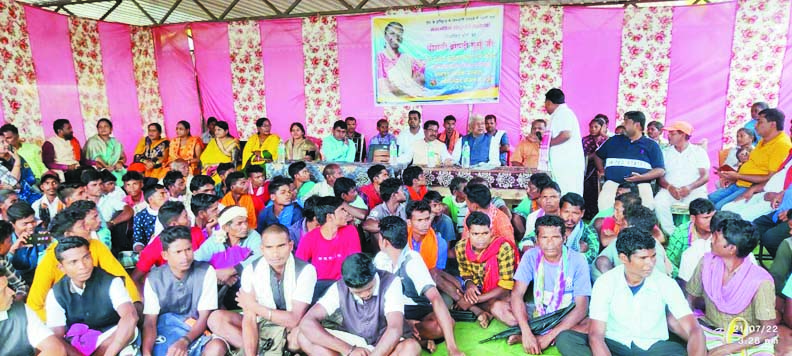 द्रोपदी मुर्मू के राष्ट्रपति चुनाव जीतने पर जश्न