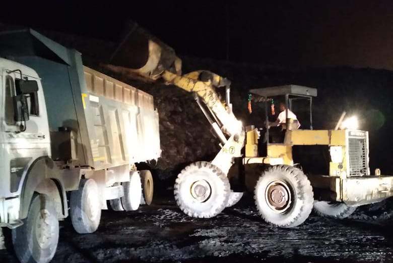 चार साल से बंद आमगांव ओपनकास्ट परियोजना में कोयला उत्पादन पुन: शुरू