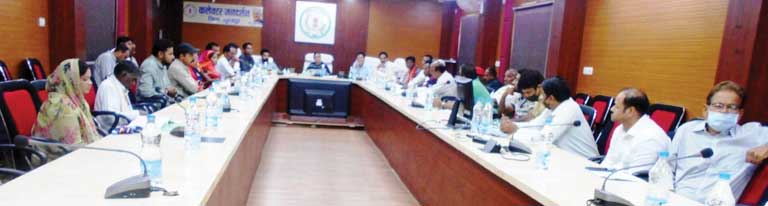 भास्करपारा कोयला खनन परियोजना के भू अर्जन के संबंध में बैठक का हुआ आयोजन