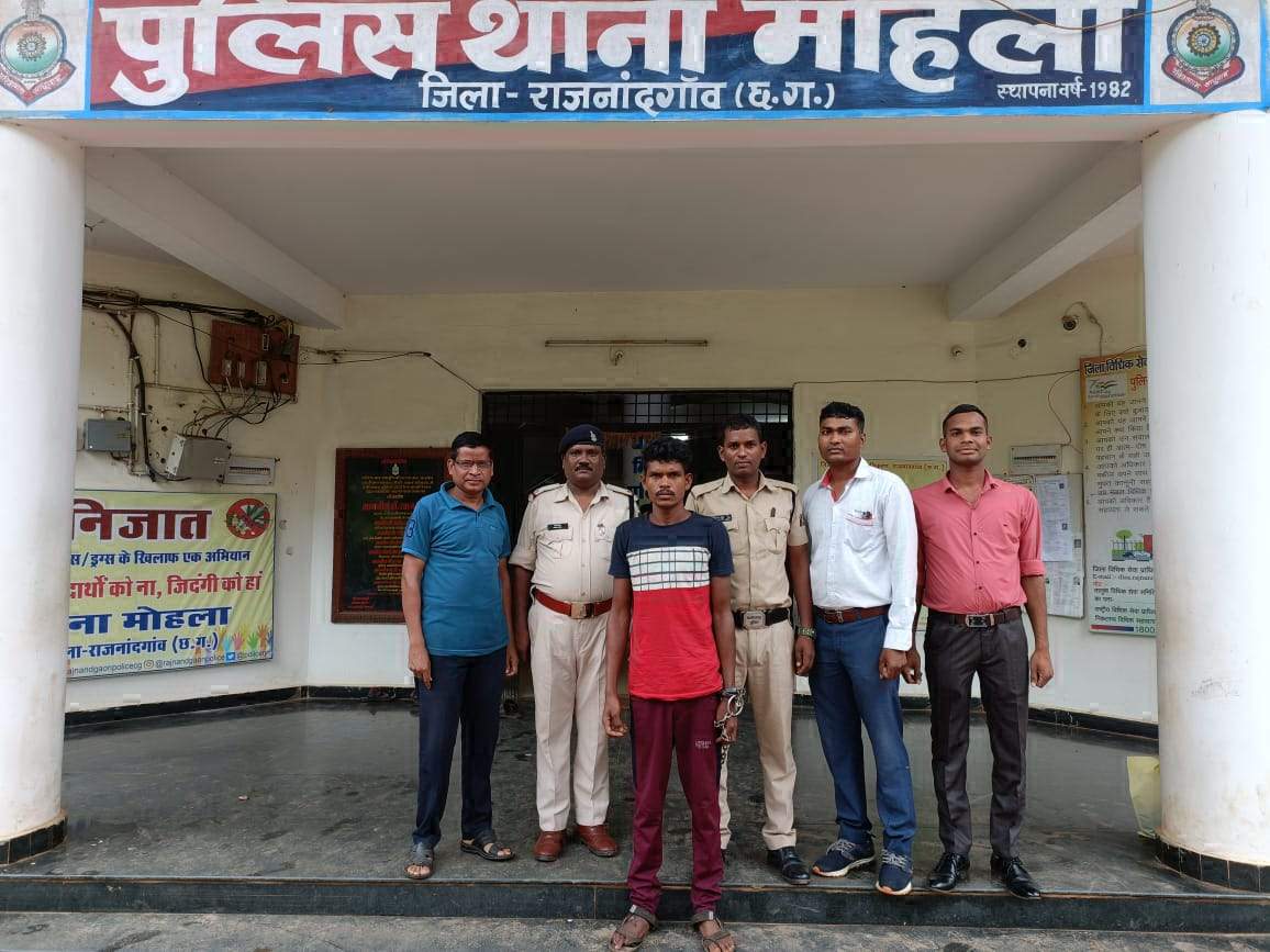 नाबालिग को भगाया-रेप, फरार आरोपी गिरफ्तार