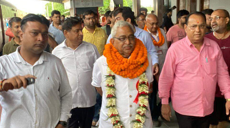 श्रीनिवास बने केडिया सभा के प्रदेशाध्यक्ष, अंबिकापुर आगमन पर स्वागत