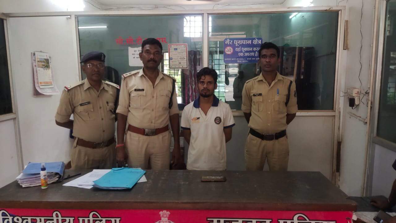 लूटपाट का आरोपी गिरफ्तार