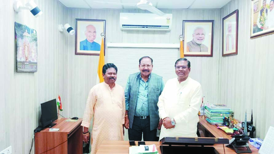 केंद्रीय मंत्रियों से भेंट कर कांकेर सांसद ने बस्तर एवं छत्तीसगढ़ के विकास पर की चर्चा