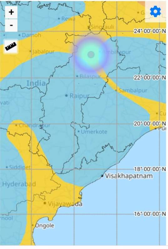 अंबिकापुर में भी महसूस किए गए भूकंप के हल्के झटके