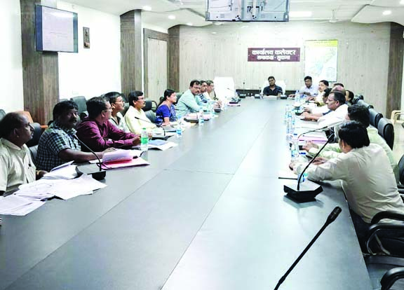 विभागीय योजनाओं पर समीक्षात्मक चर्चा 