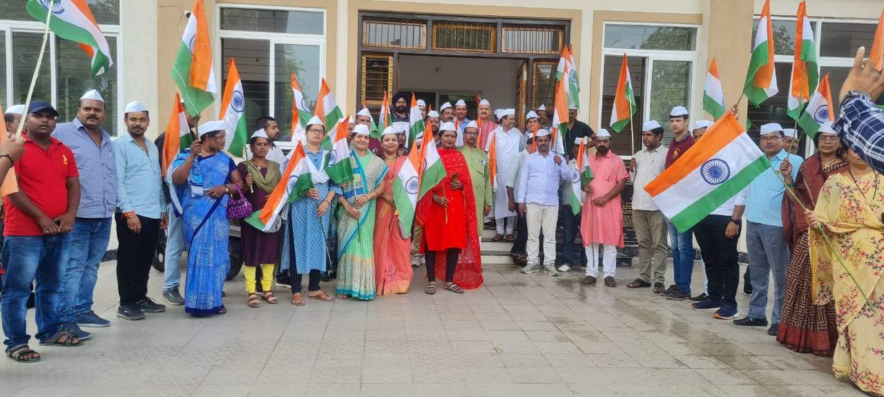 कांग्रेस का 5 दिनों तक चलने वाले तिरंगा गौरव यात्रा का आगाज कल