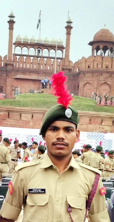 एनसीसी कैडेट राम प्रकाश का स्वतंत्रता दिवस समारोह दिल्ली के लिए चयन एनसीसी कैडेट राम प्रकाश का स्वतंत्रता दिवस समारोह दिल्ली के लिए चयन