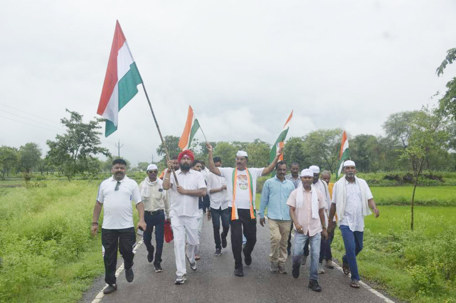 मूसलाधार बारिश की परवाह छोड़ कांग्रेस की ‘गौरव यात्रा’ में दिखा जोश