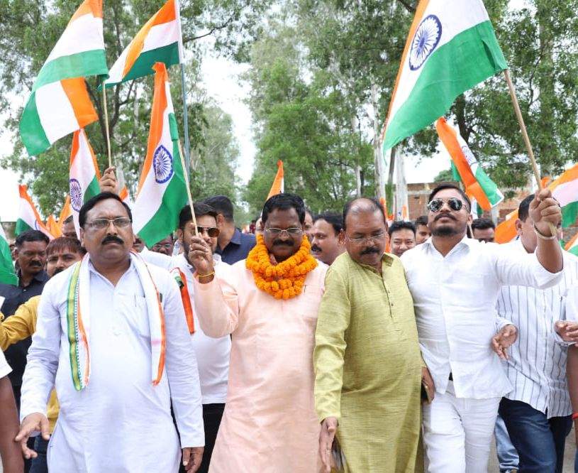 तिरंगा लेकर कांग्रेस सामाजिक सद्भाव को पुन: स्थापित करने निकली है-अमरजीत