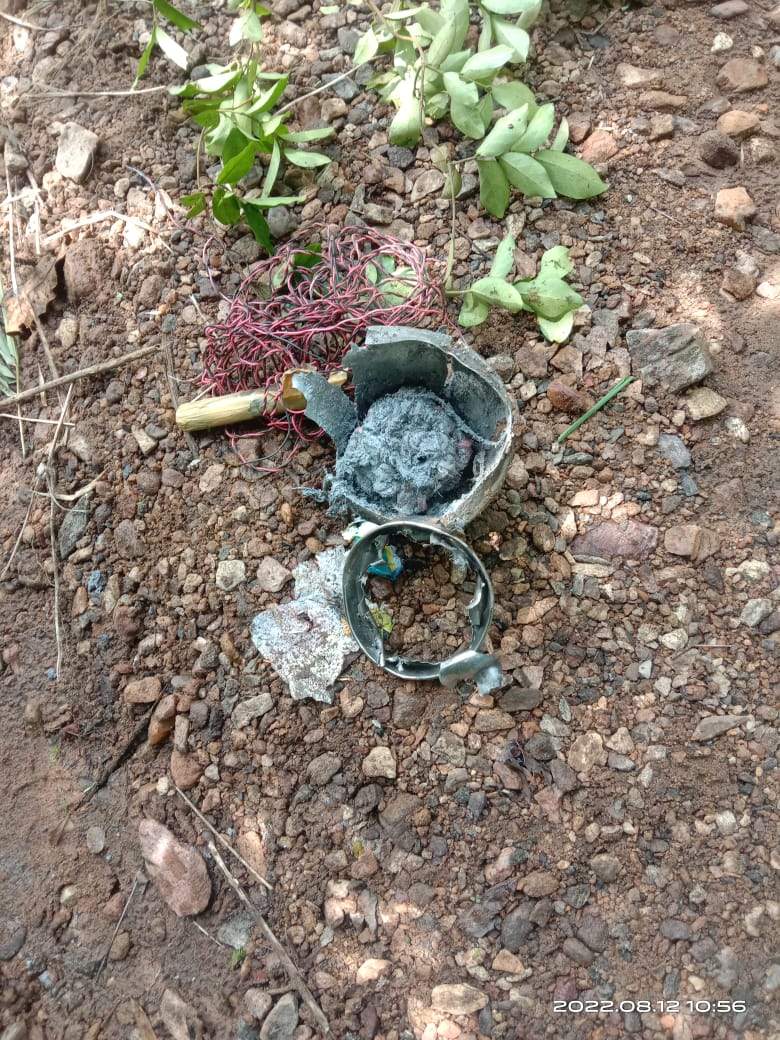बीजापुर घाटी में मिला प्रेशर बम, किया निष्क्रिय बीजापुर घाटी में मिला प्रेशर बम, किया निष्क्रिय