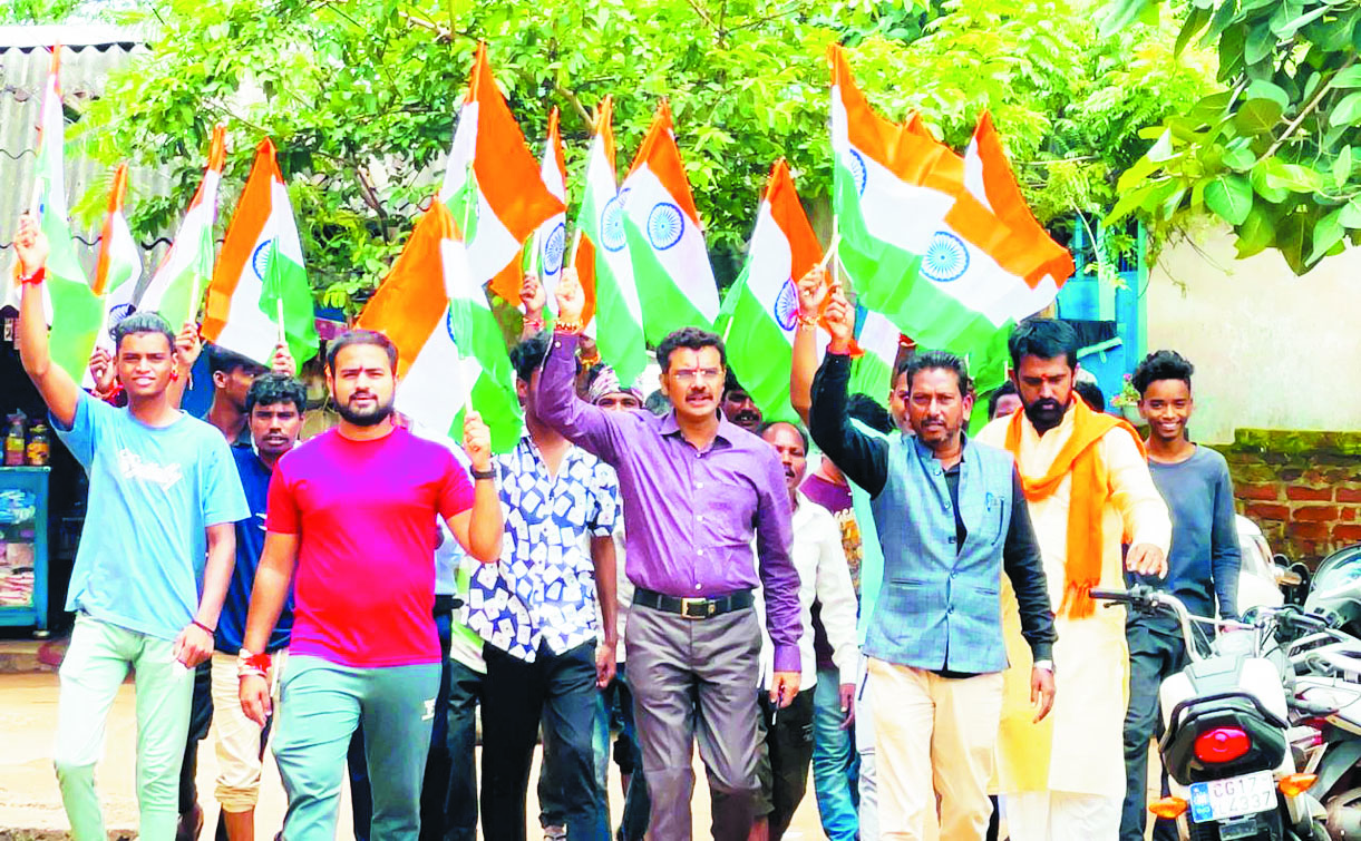 माँ भारती के प्रति सभी समर्पित, लहराएगा हर घर में तिरंगा -संजय पाण्डेय 