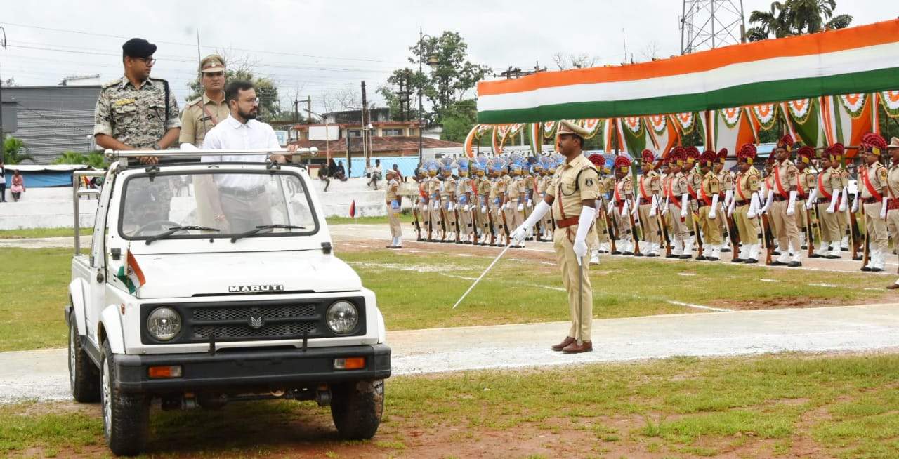 स्वतंत्रता दिवस समारोह का फाइनल रिहर्सल
