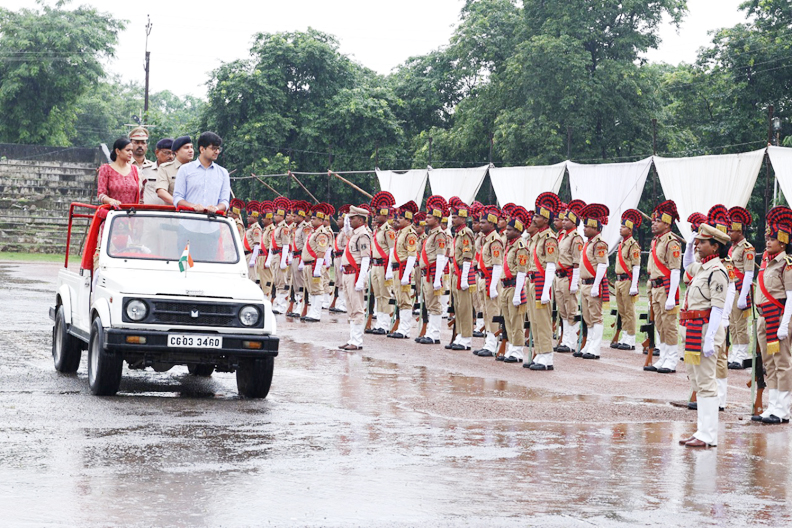 स्वतंत्रता दिवस समारोह का अंतिम रिहर्सल