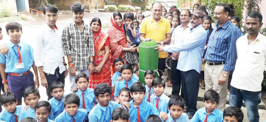 पारख परिवार ने दिया पर्यावरण बचाने का संदेश