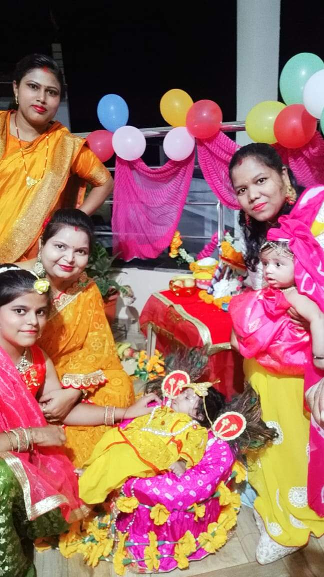 जन्माष्टमी पर उड़ान महिला समिति द्वारा सांस्कृतिक कार्यक्रम