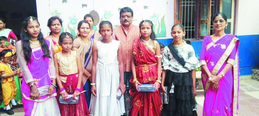 प्रोविडेंस हाईस्कूल में धूमधाम से जन्माष्टमी मनी