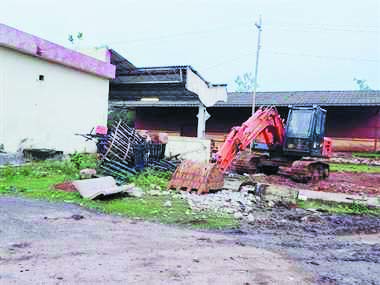 बड़ी रेल लाइन: स्टेशन में समतलीकरण का काम शुरू